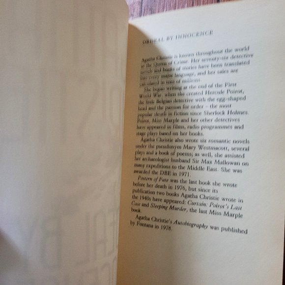 Vintage Agatha Christie - Ordeal By Innocence 1987 - Picture 5 of 5